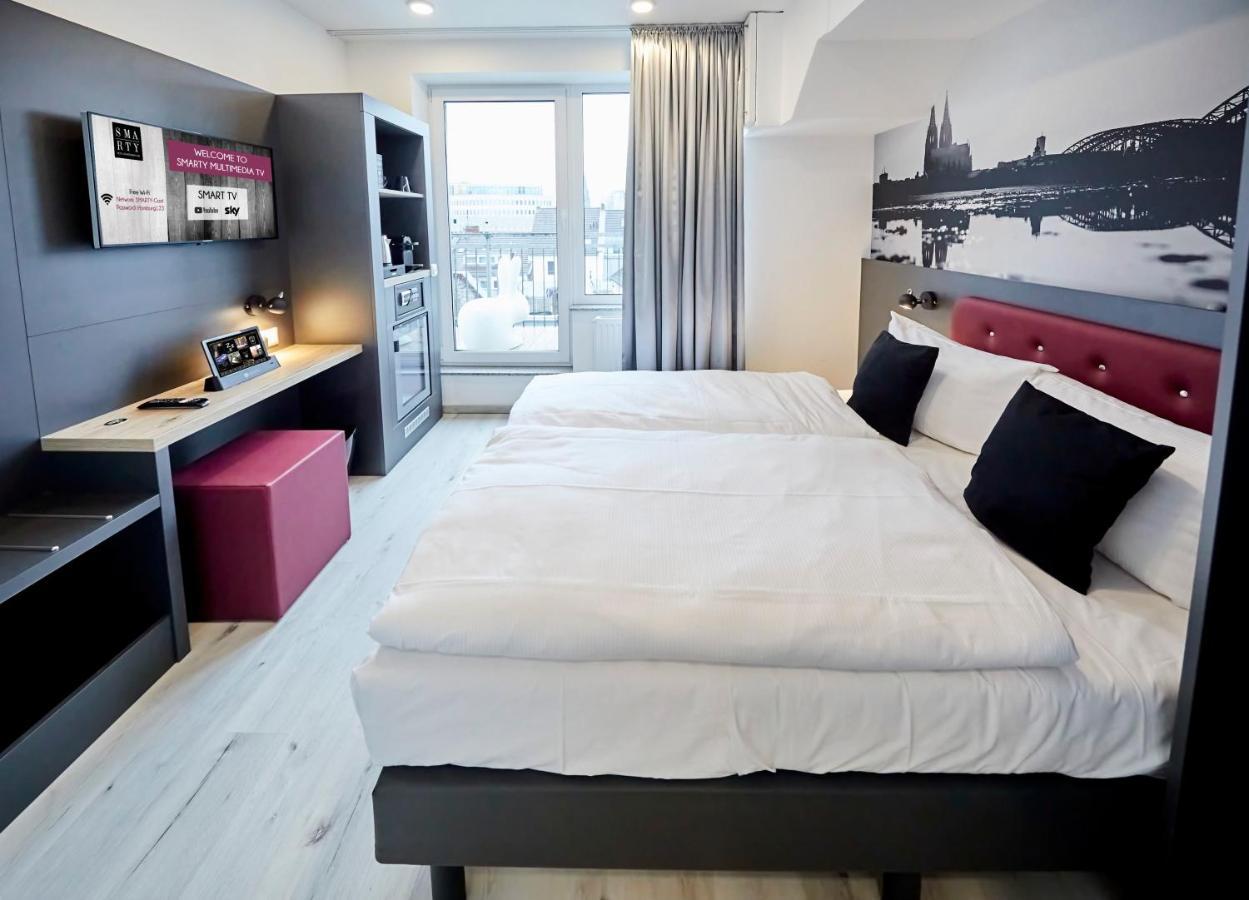 Smarty Cologne Dom Hotel - Boardinghouse - Kontaktloser Self Check-In Exterior foto